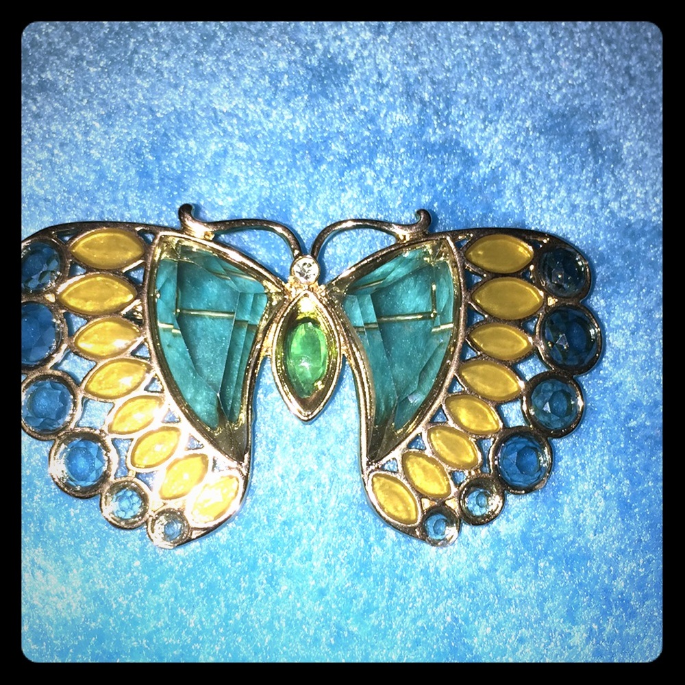 Butterfly brooch
